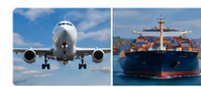 Carga aérea y marítima internacional